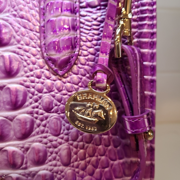 Brahmin Cami Lilac Essence Melbourne Set with Matching Britt Coin Purse NWOT - Picture 3 of 12